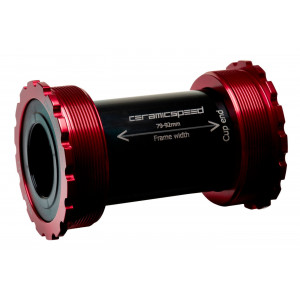 Картридж каретки CeramicSpeed T47 / Threaded 47X86/85 for Shimano/FSA/Rotor 24mm red (105151)