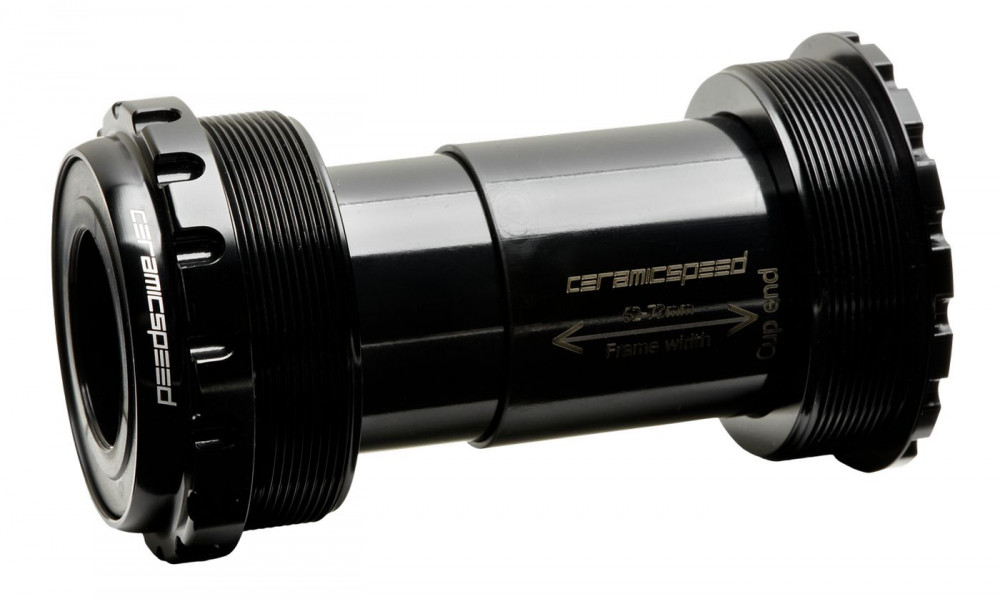 Картридж каретки CeramicSpeed T47a / Threaded 47X77 for Shimano/FSA/Rotor 24mm black (109645) 