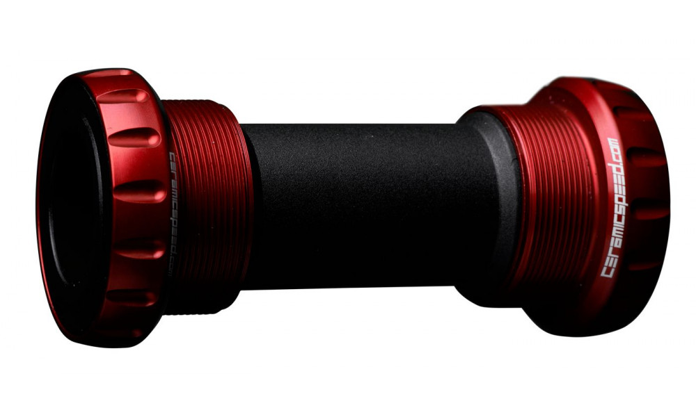 Źąšņščäę źąšåņźč CeramicSpeed BSA Road Coated 68mm for SRAM GXP 24 / 22,2mm red (101322) 