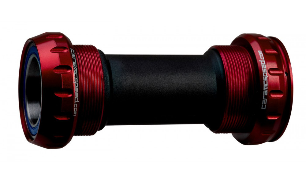 BB-set CeramicSpeed BSA Coated 68mm for Campagnolo UltraTorque 25mm red (101314) 