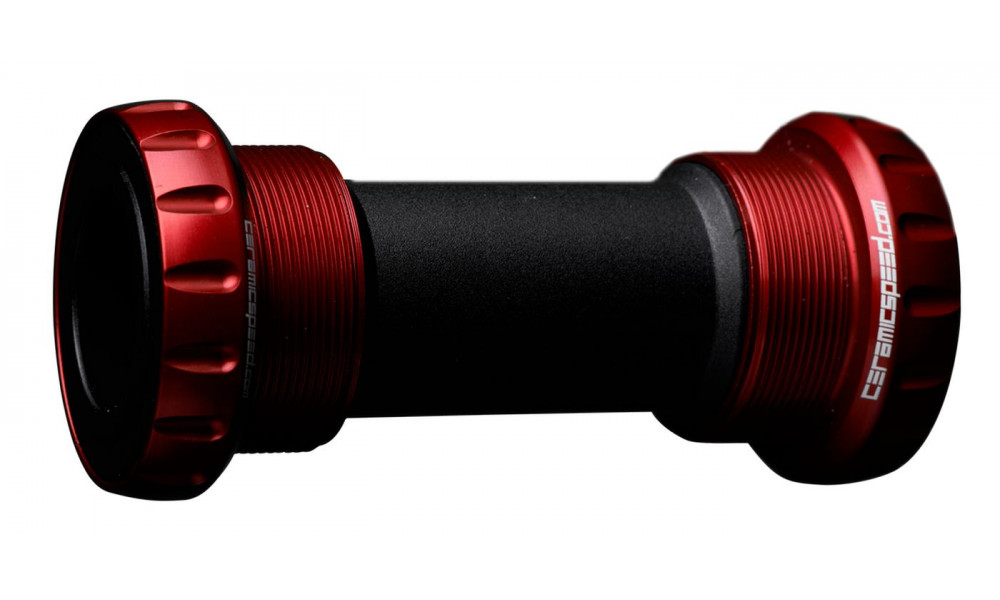 BB-set CeramicSpeed ITA Road Coated 70mm for Shimano/FSA/Rotor 24mm red (101326) 