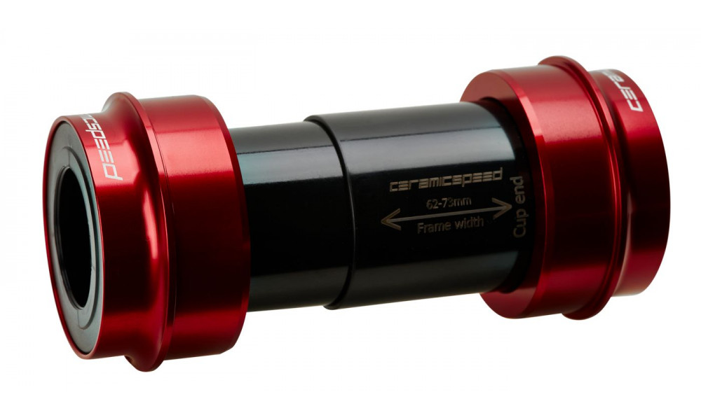 Картридж каретки CeramicSpeed Road Coated PF30 / PF46X68 for Shimano/FSA/Rotor 24mm red (101383) 