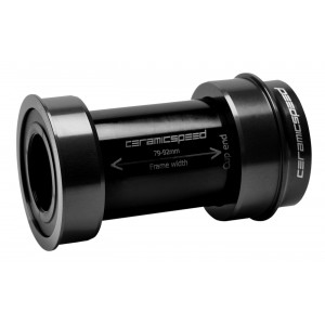 Źąšņščäę źąšåņźč CeramicSpeed Coated BBright / PF46X79 for Shimano/FSA/Rotor 24mm black (105178)