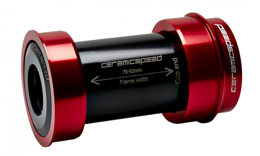 Źąšņščäę źąšåņźč CeramicSpeed Coated BBright / PF46X79 for SRAM GXP 24 / 22,2mm red (105185) 