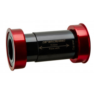 Картридж каретки CeramicSpeed Coated EVO386 / PF46X86 for Shimano/FSA/Rotor 24mm red (101434)