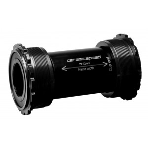 Картридж каретки CeramicSpeed T45 Coated Threadfit 82.5 for Shimano/FSA/Rotor 24mm black (105140)