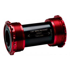 Картридж каретки CeramicSpeed T45 Coated Threadfit 82.5 for SRAM GXP 24 / 22,2mm red (105145)