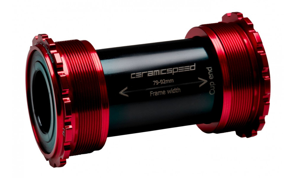 Картридж каретки CeramicSpeed T45 Coated Threadfit 82.5 for SRAM GXP 24 / 22,2mm red (105145) 
