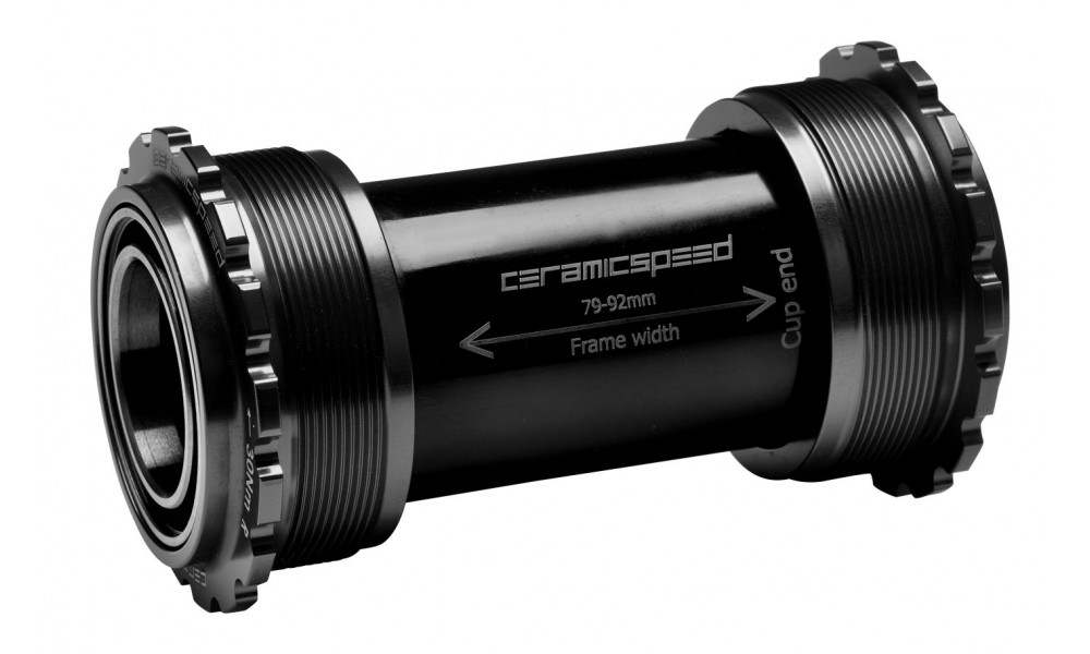 Картридж каретки CeramicSpeed T45 Coated Threadfit 82.5 for Campagnolo UltraTorque 25mm black (105142) 