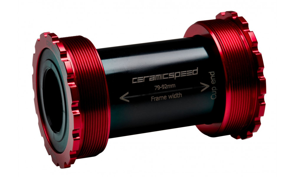 Картридж каретки CeramicSpeed Coated T47 / Threaded 47X86/85 for SRAM GXP 24 / 22,2mm red (105158) 