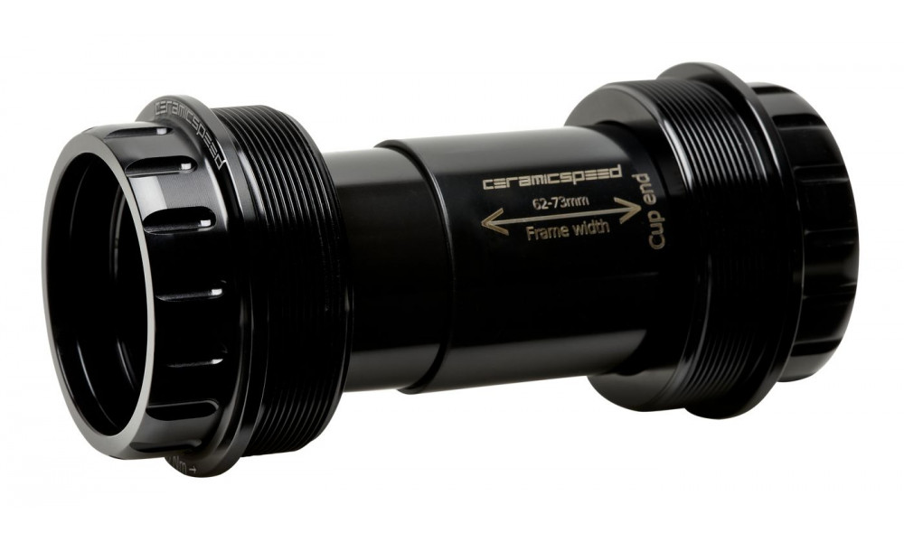 Картридж каретки CeramicSpeed Coated T47 / Threaded 47X68 for Campagnolo UltraTorque 25mm black (107831) 