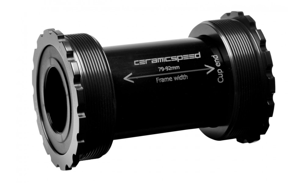 Źąšņščäę źąšåņźč CeramicSpeed Gravel Coated T47 / Threaded 47X86/85 for SRAM DUB 29 mm black (110966) 