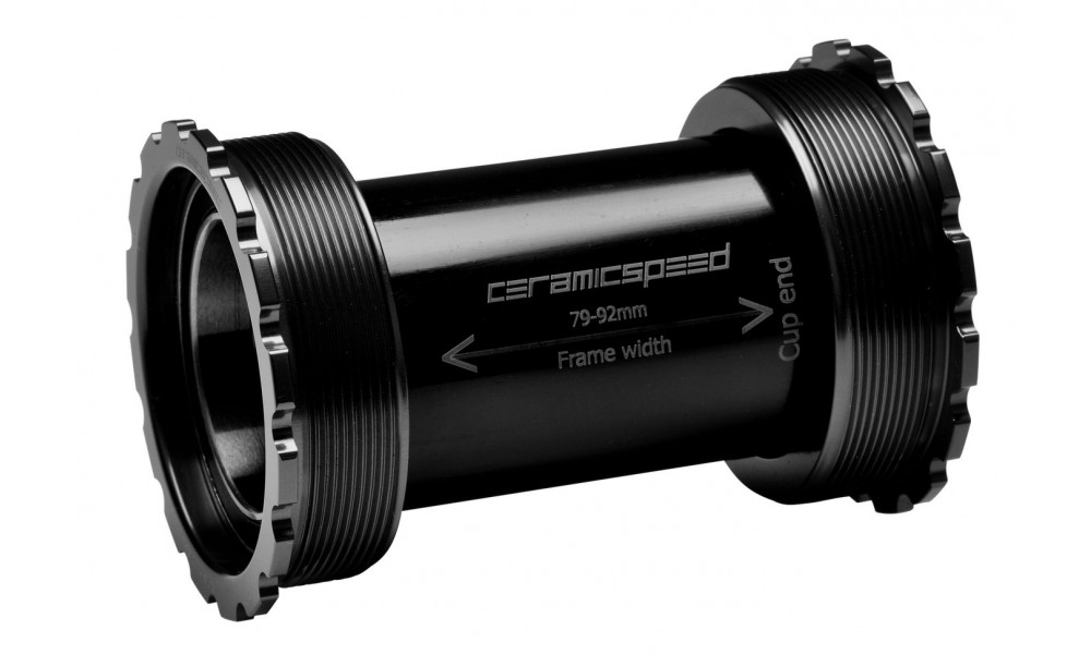 Картридж каретки CeramicSpeed Gravel Coated T47 / Threaded 47X86/85 black (110975) 