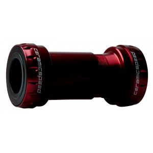 BB-set CeramicSpeed MTB Coated BB30 MTB / PF42X73 for Shimano/FSA/Rotor 24mm red (106017)