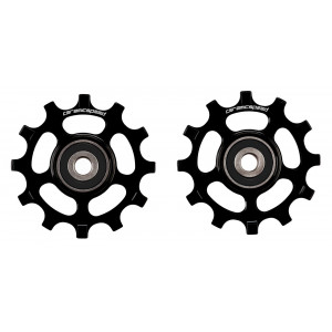 Ролики заднего переключателя CeramicSpeed for SRAM 12s AXS Road Alloy 607 stainless steel black (10748 Ролики заднего переключателя CeramicSpeed for SRAM 12s AXS Road Alloy 607 stainless steel black (10748