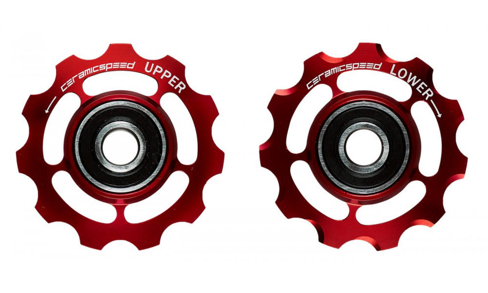 Šīėčźč ēąäķåćī ļåšåźėž÷ąņåė˙ CeramicSpeed for Campagnolo 11s Alloy 607 red (101687) 