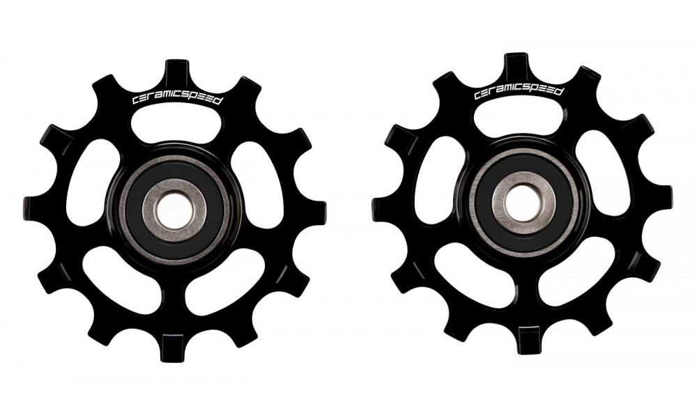 Ролики заднего переключателя CeramicSpeed for Campagnolo 12s Coated Alloy 607 black (107520) 