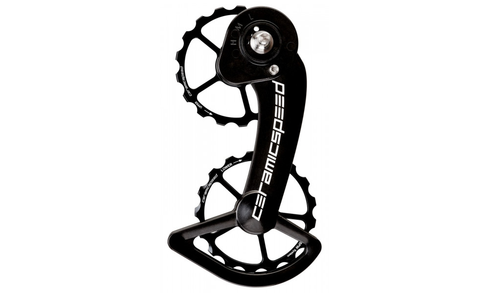 Šīėčźč ēąäķåćī ļåšåźėž÷ąņåė˙ CeramicSpeed Oversized for SRAM 11s eTap Alloy 607 stainless steel black  