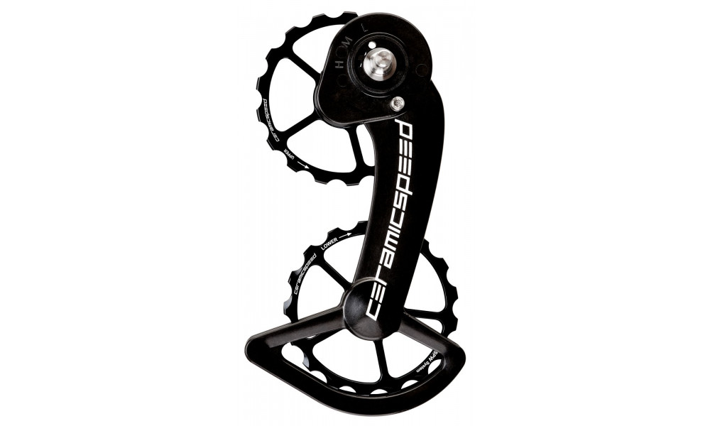 Šīėčźč ēąäķåćī ļåšåźėž÷ąņåė˙ CeramicSpeed Oversized for SRAM 11s eTap Coated Alloy 607 black (101651) 