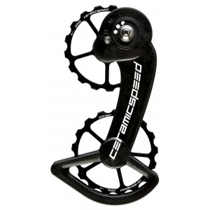 Ролики заднего переключателя CeramicSpeed Oversized for SRAM 10+11s Mechanical Coated Alloy 607 black  Ролики заднего переключателя CeramicSpeed Oversized for SRAM 10+11s Mechanical Coated Alloy 607 black