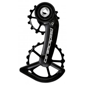 Ролики заднего переключателя CeramicSpeed Oversized for SRAM Red/Force AXS Coated Alloy 607 black (107 Ролики заднего переключателя CeramicSpeed Oversized for SRAM Red/Force AXS Coated Alloy 607 black (107
