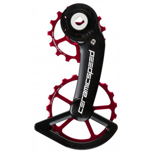 Ролики заднего переключателя CeramicSpeed Oversized Alloy 607 Coated red (110679) Ролики заднего переключателя CeramicSpeed Oversized Alloy 607 Coated red (110679)