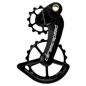 Ролики заднего переключателя CeramicSpeed Oversized for Campagnolo 12s EPS Coated Alloy 607 black (107 Ролики заднего переключателя CeramicSpeed Oversized for Campagnolo 12s EPS Coated Alloy 607 black (107