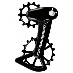 Ролики заднего переключателя CeramicSpeed Oversized X for Shimano 12s XT/XTR Coated Alloy 607 black (1 Ролики заднего переключателя CeramicSpeed Oversized X for Shimano 12s XT/XTR Coated Alloy 607 black (1