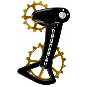 Ролики заднего переключателя CeramicSpeed Oversized X for Shimano 12s XT/XTR Coated Alloy 607 gold (10 Ролики заднего переключателя CeramicSpeed Oversized X for Shimano 12s XT/XTR Coated Alloy 607 gold (10