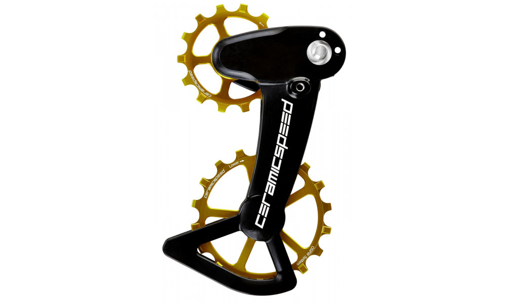 Šīėčźč ēąäķåćī ļåšåźėž÷ąņåė˙ CeramicSpeed Oversized X for Shimano 12s XT/XTR Coated Alloy 607 gold (10 