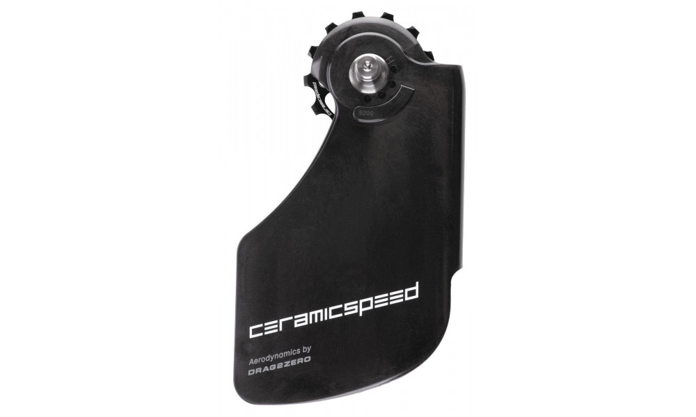 Šīėčźč ēąäķåćī ļåšåźėž÷ąņåė˙ CeramicSpeed Oversized Aero for Shimano 9250/8150 Coated Alloy 607 black  