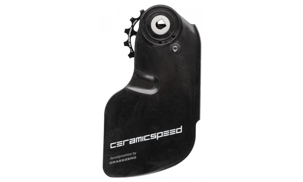 Tension and guide pulley set CeramicSpeed Oversized Aero for SRAM Red/Force AXS Coated Alloy 607 black (110910) 