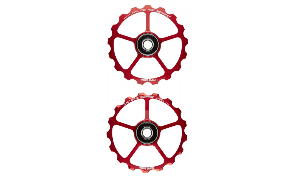 Šīėčźč ēąäķåćī ļåšåźėž÷ąņåė˙ CeramicSpeed Oversized (spare) Alloy 607 stainless steel red (101672) 