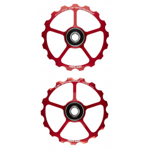 Ролики заднего переключателя CeramicSpeed Oversized (spare) Coated Alloy 607 red (101673) Ролики заднего переключателя CeramicSpeed Oversized (spare) Coated Alloy 607 red (101673)