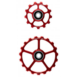 Ролики заднего переключателя CeramicSpeed Oversized (spare) Coated Alloy 607 red (102429) Ролики заднего переключателя CeramicSpeed Oversized (spare) Coated Alloy 607 red (102429)