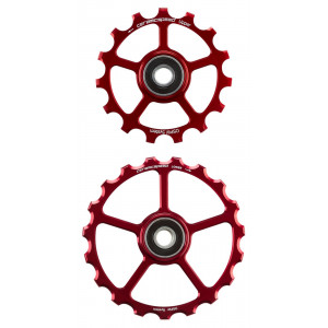 Ролики заднего переключателя CeramicSpeed Oversized (spare) Coated Alloy 607 red (107850) Ролики заднего переключателя CeramicSpeed Oversized (spare) Coated Alloy 607 red (107850)