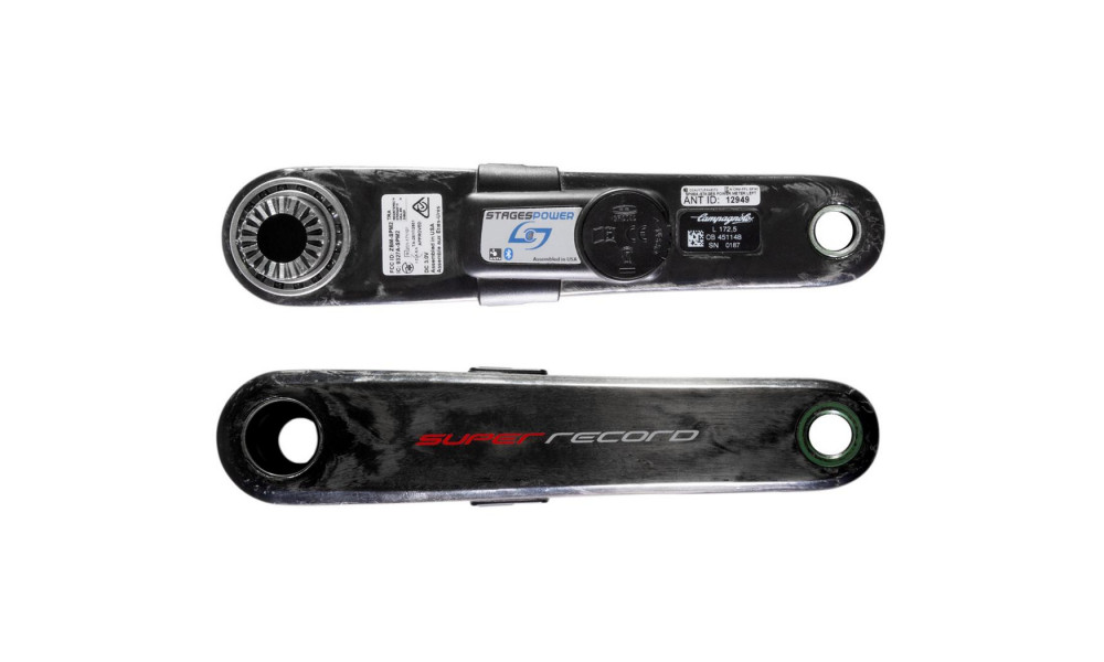 Левый шатун с измерителем мощности Stages Power L Campagnolo Super Record 12 Speed (SR2L) 