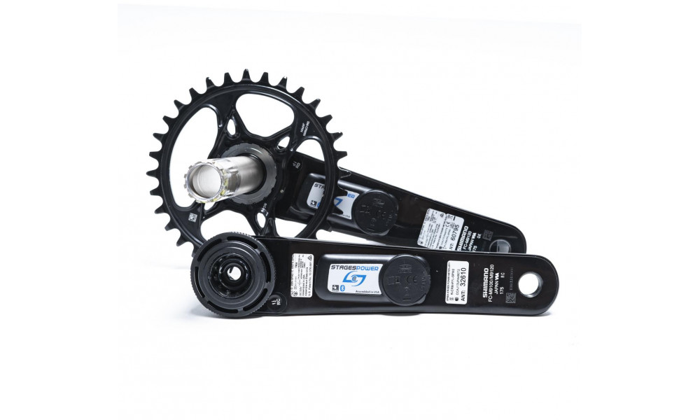 Блок передних звезд с измерителем мощности Stages Power LR Shimano XTR 9120 32T (X91) 