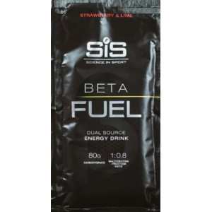 Энергетический порошок для питья SiS Beta Fuel Energy Strawberry & Lime 82g