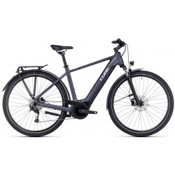 Электрический велосипед Cube Touring Hybrid ONE 625 grey'n'white 2023