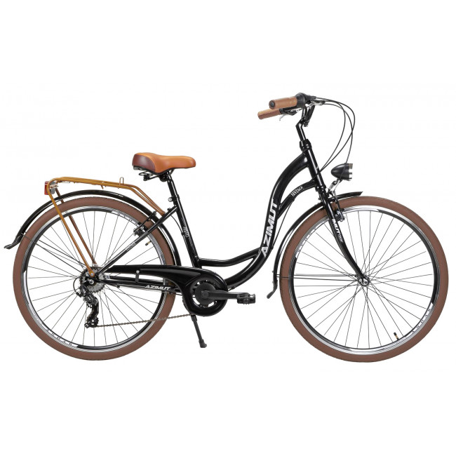 Bicycle AZIMUT Vintage TX-6 28" 2023 black-cream