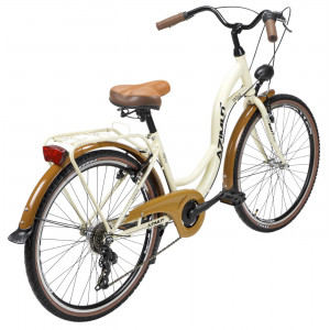 Bicycle AZIMUT Vintage TX-7 26" 2023 cream-brown shiny