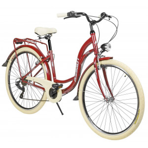 Bicycle AZIMUT Vintage TX-7 28" 2023 burgund-cream shiny