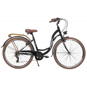 Bicycle AZIMUT Vintage TX-7 28" 2023 black-cream matt