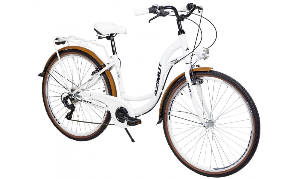 Bicycle AZIMUT Vintage TX-7 28" 2025 white-cream matt - 1