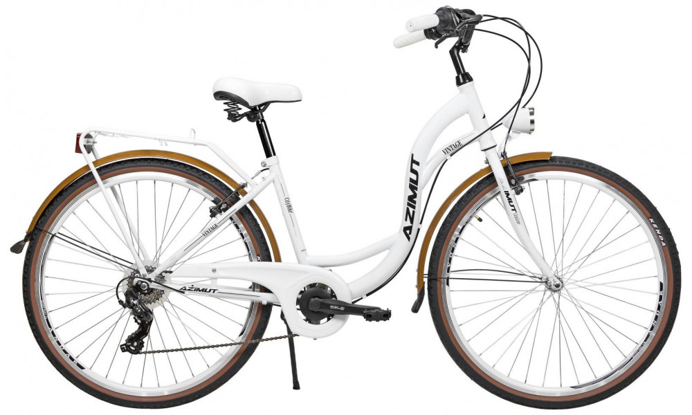 Bicycle AZIMUT Vintage TX-7 28" 2025 white-cream matt - 2