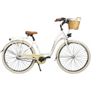 Велосипед AZIMUT Sarema ALU 28" 3-speed 2025 light cream shiny