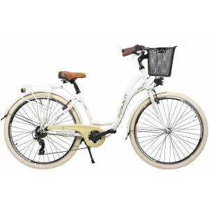 Bicycle AZIMUT Sarema 28" ALU TX-7 2023 light cream shiny