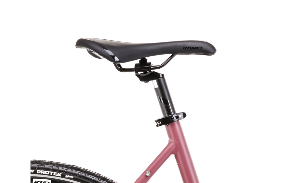 Велосипед Romet Mistral 2 D 28" 2023 dark pink - 3