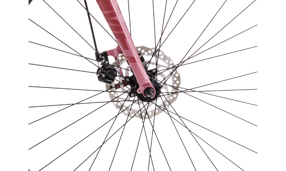 Велосипед Romet Mistral 2 D 28" 2023 dark pink - 5
